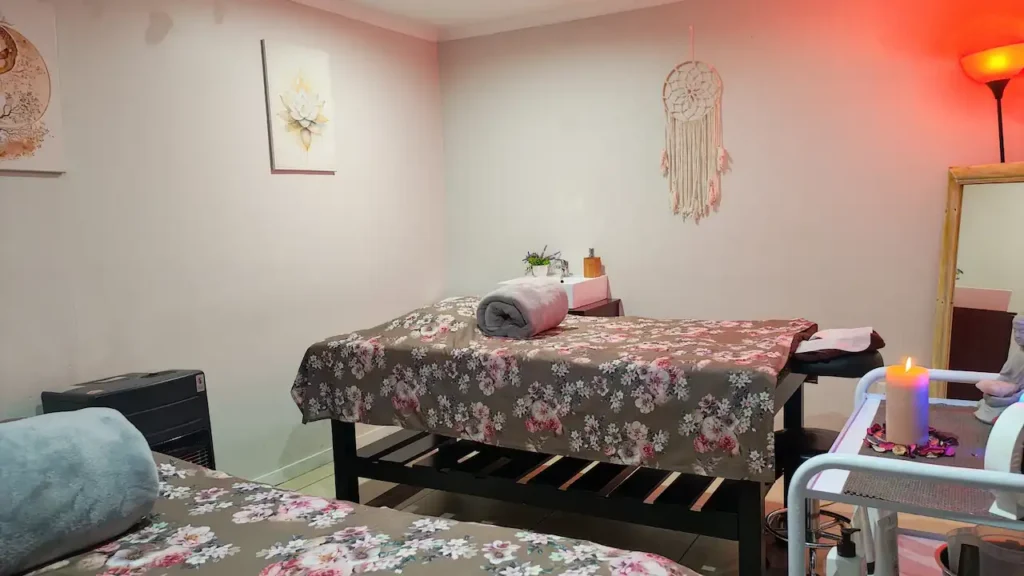 Double treatment room at D’Vida Spa in Meyerton