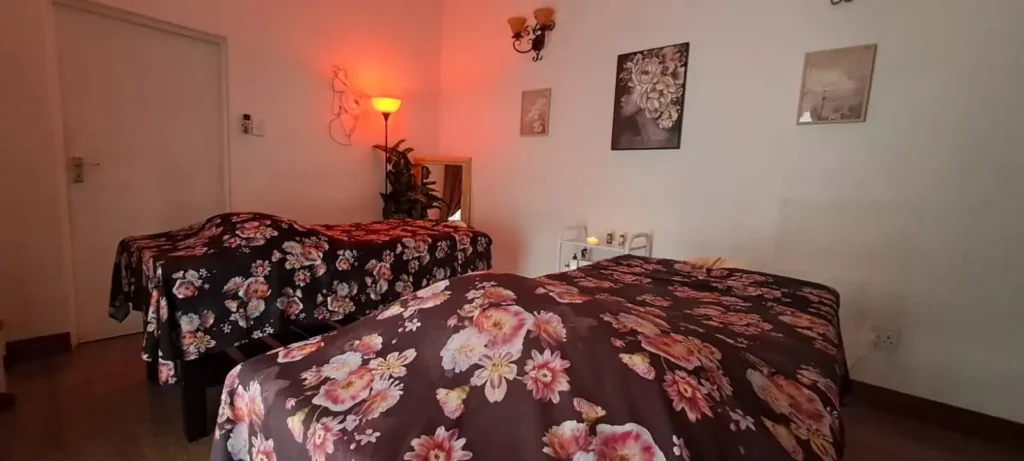 The massage rooms at D’Vida Spa’s 2022 hotel location.