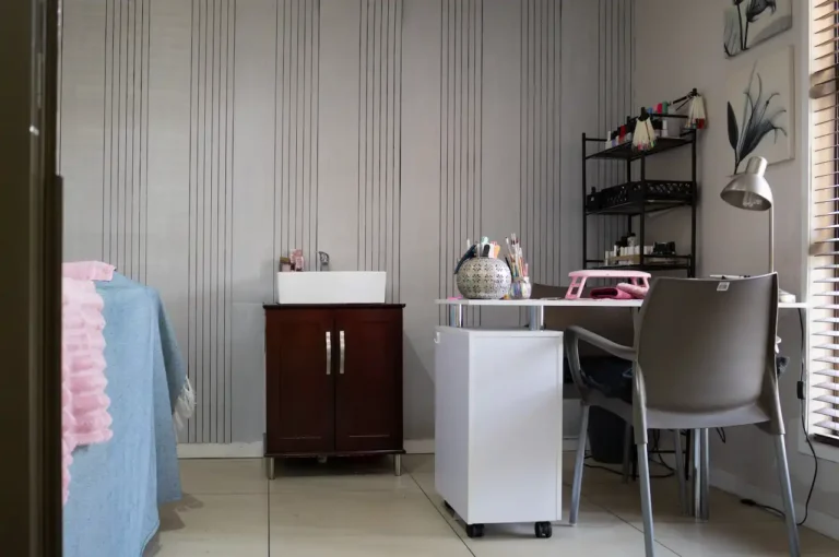 Interior of SD Beauty Studio at D’Vida Wellness Centre in Risiville, Meyerton.