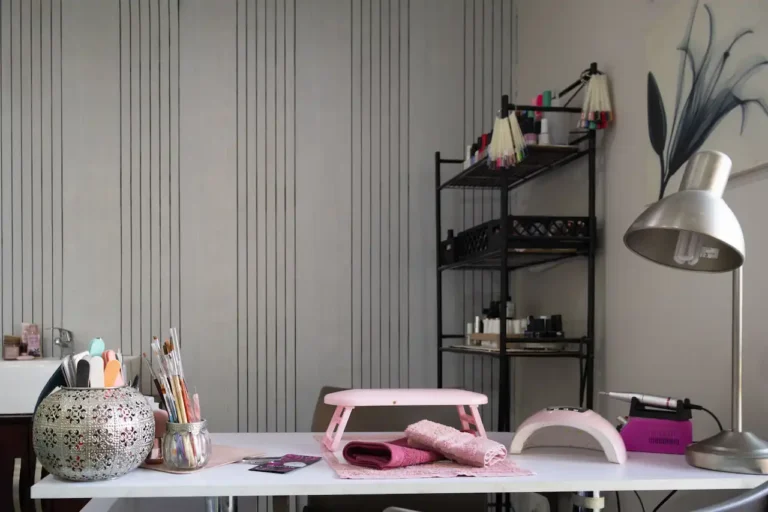 Nail and beauty workstation at SD Beauty Studio in Meyerton